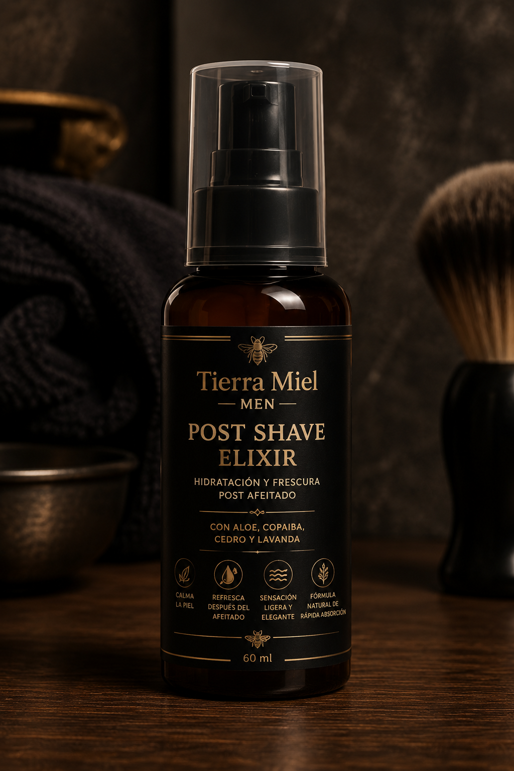 Hidratación y frescura post afeitado 60 ml