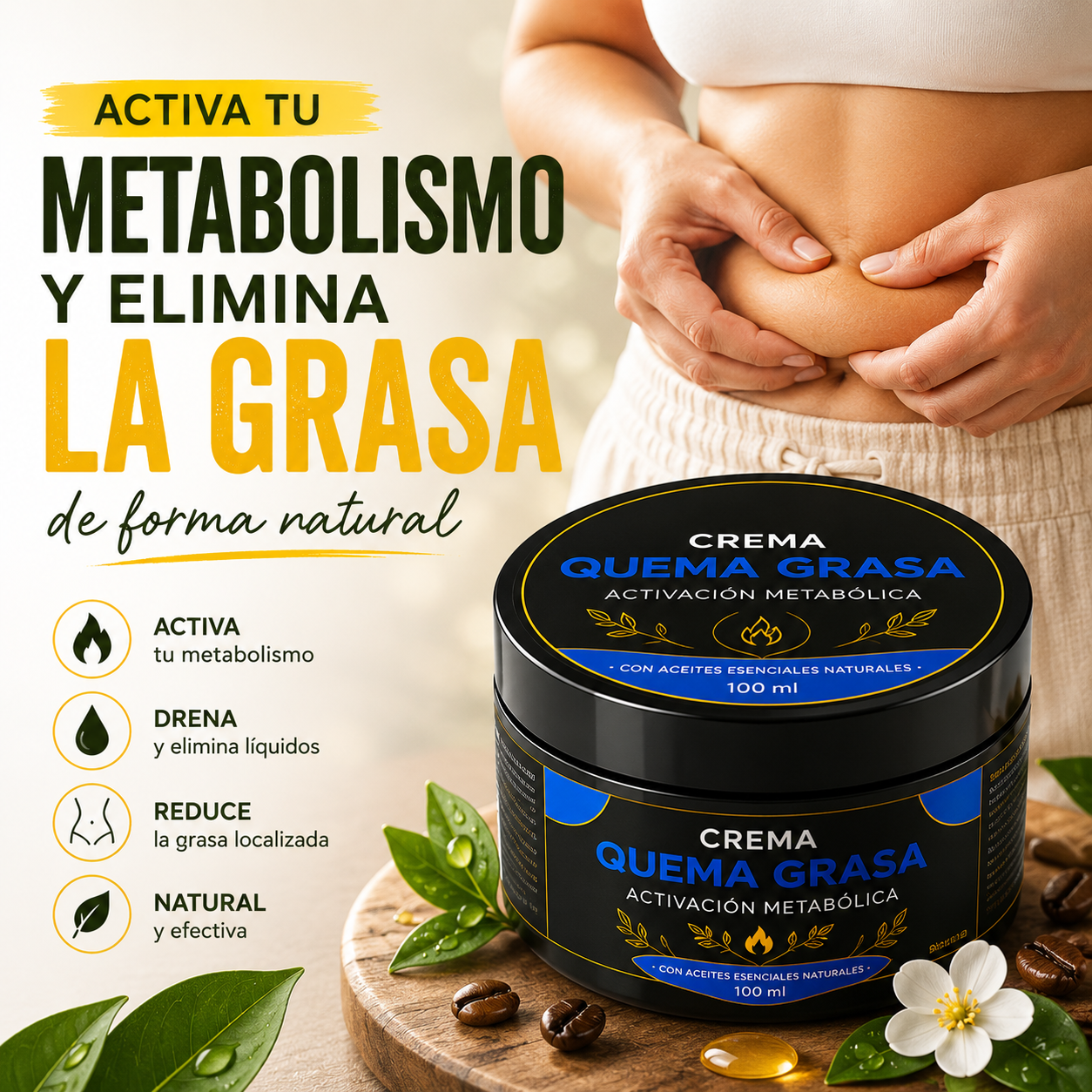 Crema Quema Grasa Premium 100ml