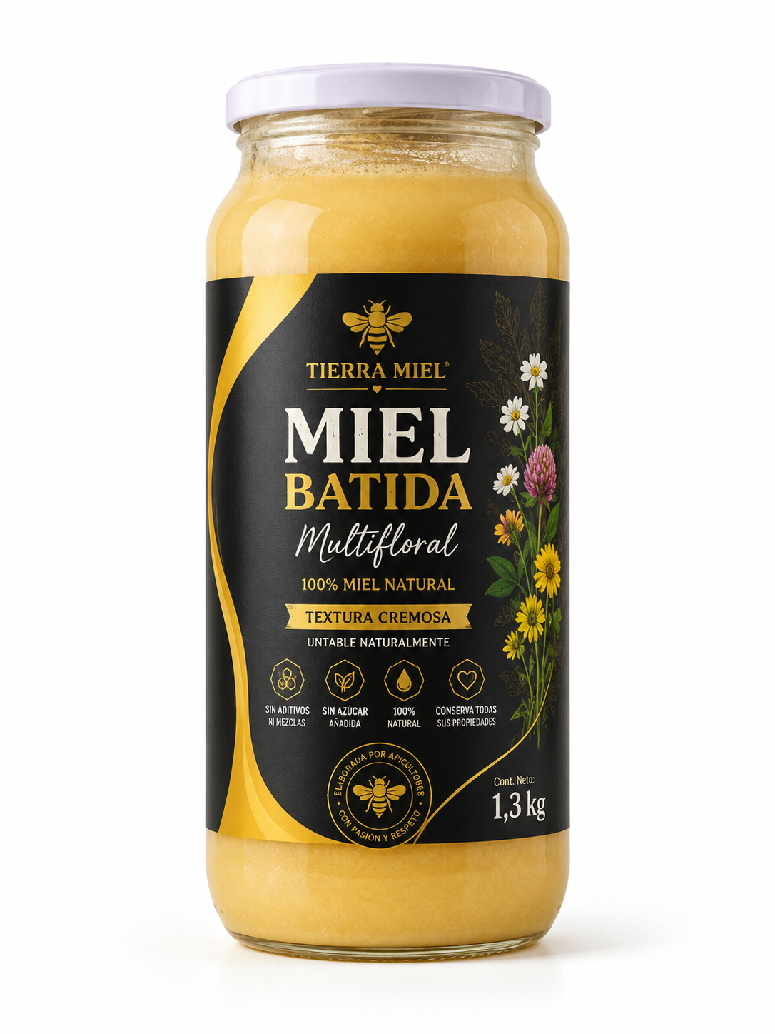 🍯 MIEL 100% NATURAL PREMIUM – 1,3 kg 🌿