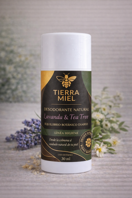 DESODORANTE LAVANDA & TEA TREE – 50 ml