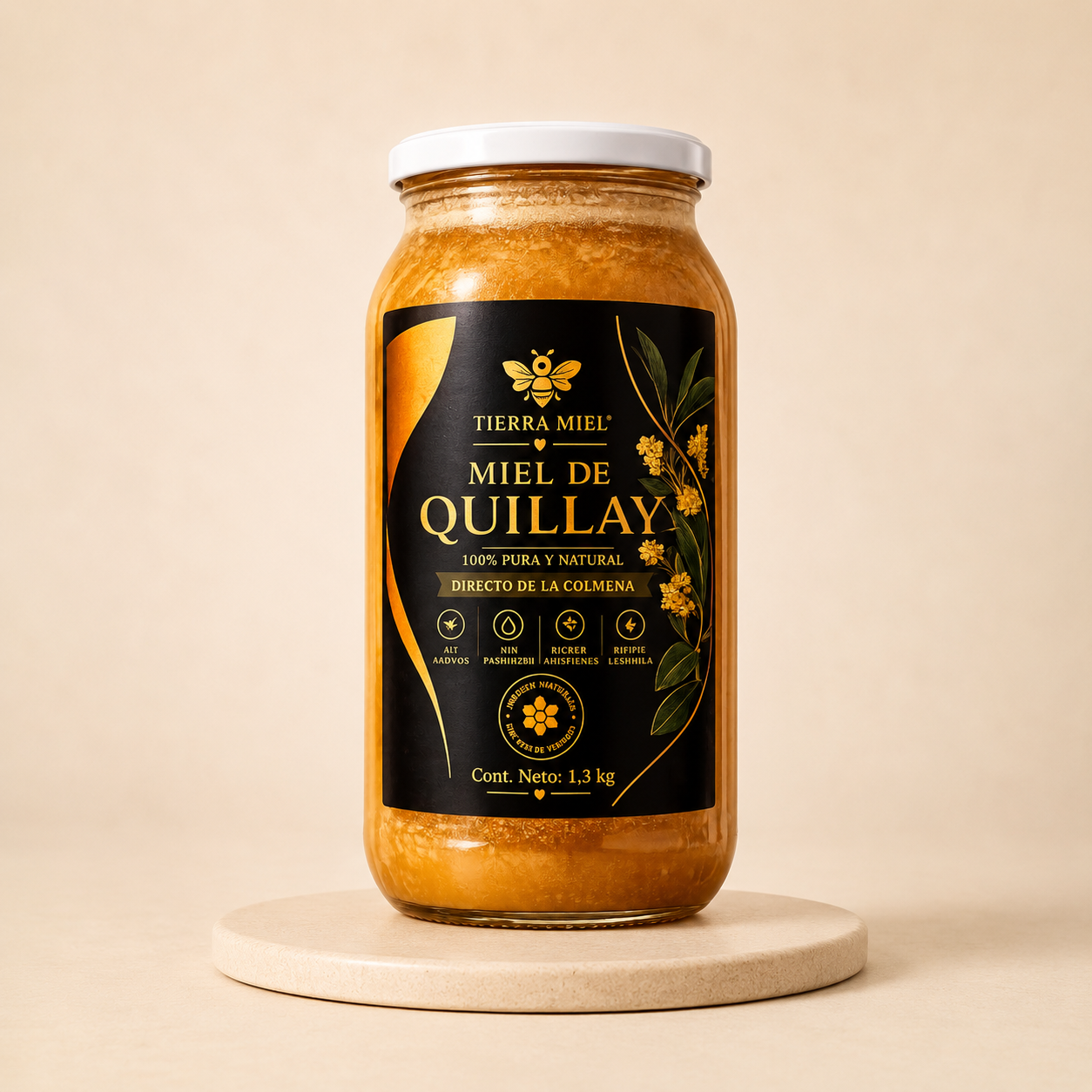 🍯 MIEL 100% NATURAL PREMIUM – 1,3 kg 🌿