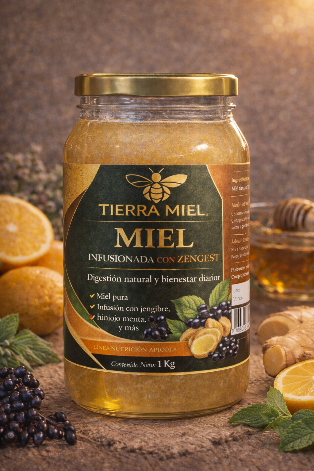 Miel con Zen Gest