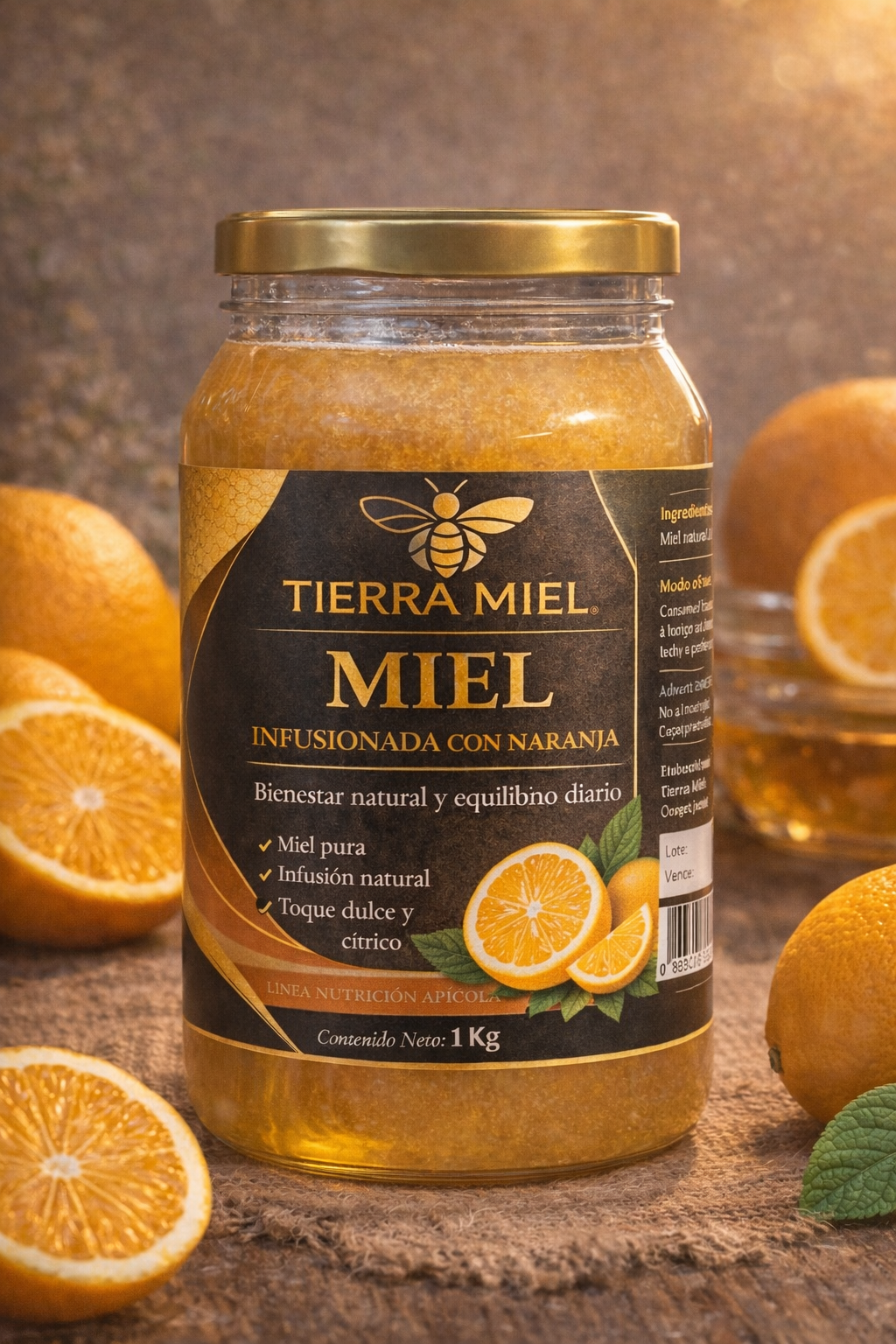 Miel con Naranja
