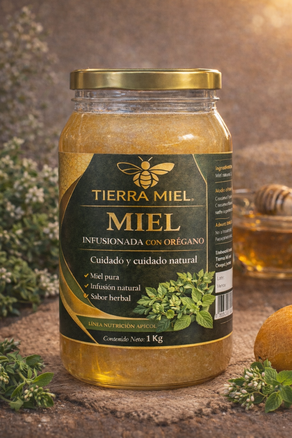 Miel con Orégano